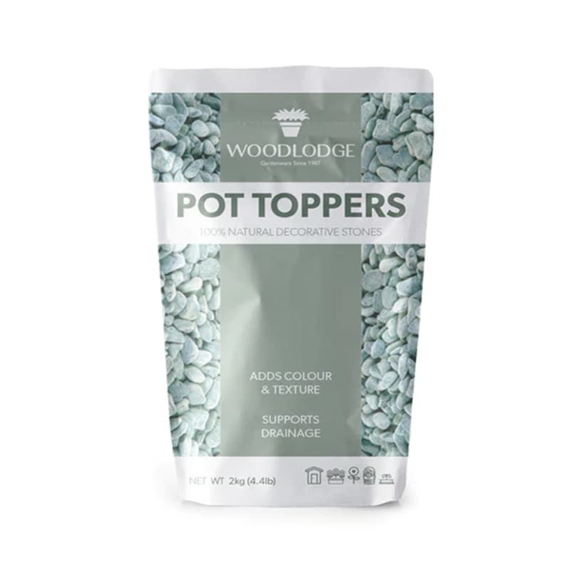 Pot Topper Green Stone Chippings 2kg