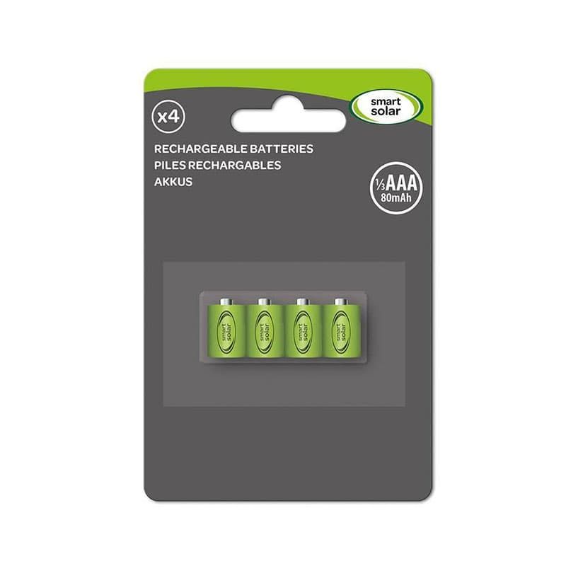 Rechargeable Battery Pack of Four - 1/3 AAA