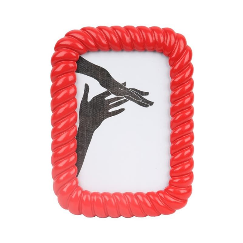 Red Twist Photo Frame 6 x 4"