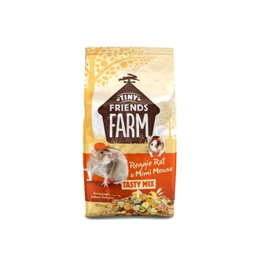 Reggie Rat and Mimi Mouse Tasty Mix Food 850g