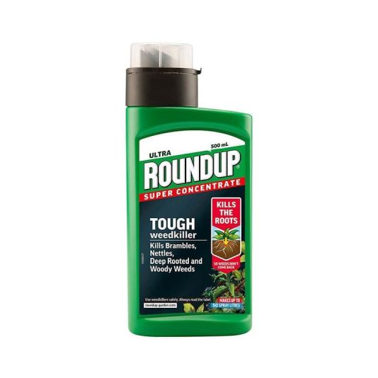 Roundup Ultra Tough Weedkiller Super Concentrate 500ml