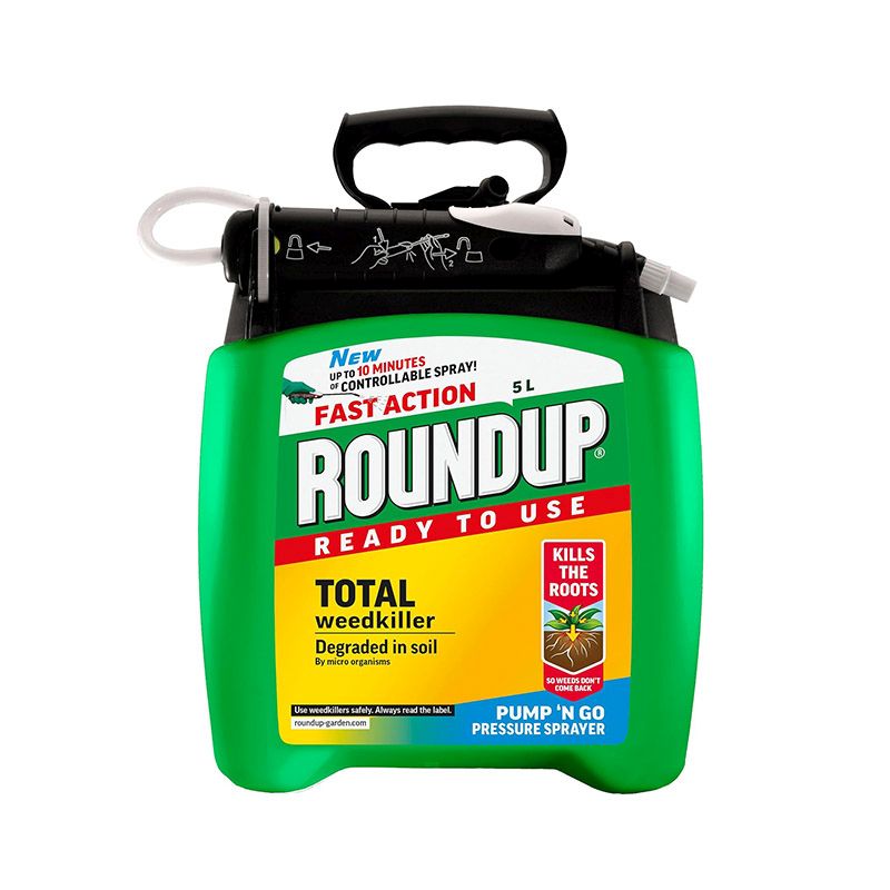 Roundup Total Weedkiller Pump 'n Go 5 Litre