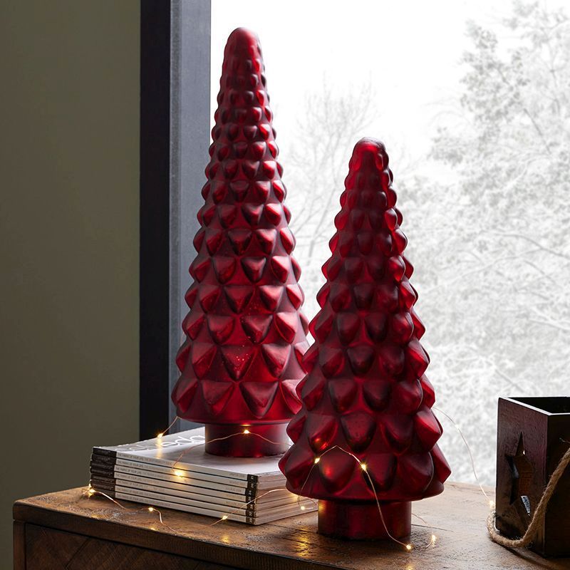 red mercury christmas tree