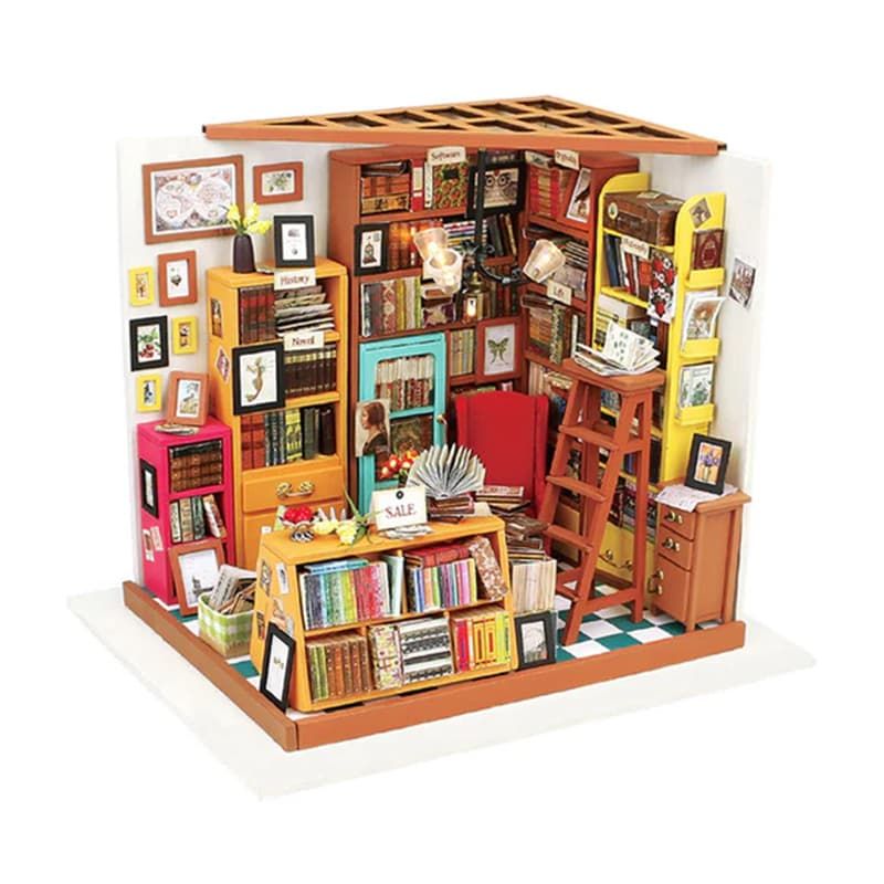 Sam's Study Library DIY Miniature House Kit