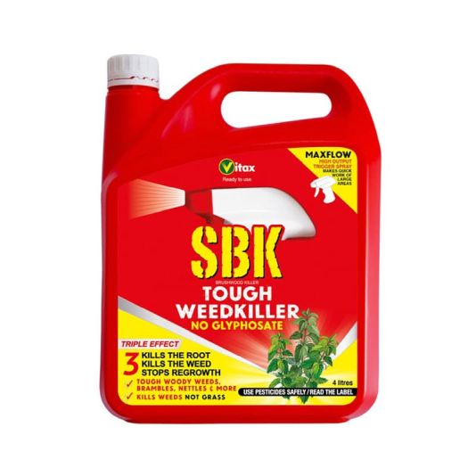 SBK Brushwood Killer Tough Weedkiller Spray 4 Litre