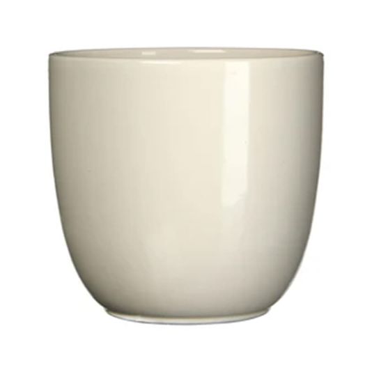 Siena Pot Round Cream 14cm