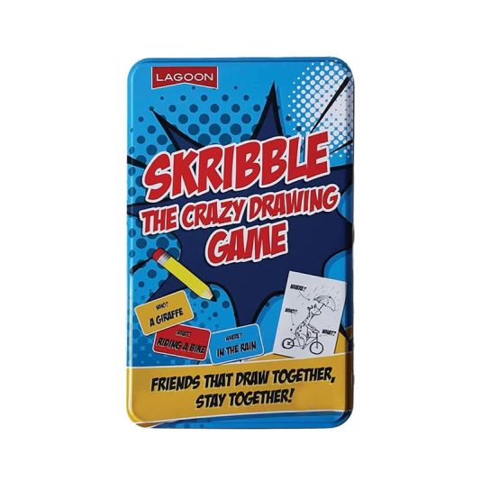 Skribble the Crazy Drawing Game Tin