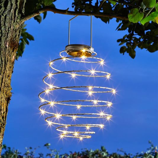 SpiraLight Hanging Solar Lantern