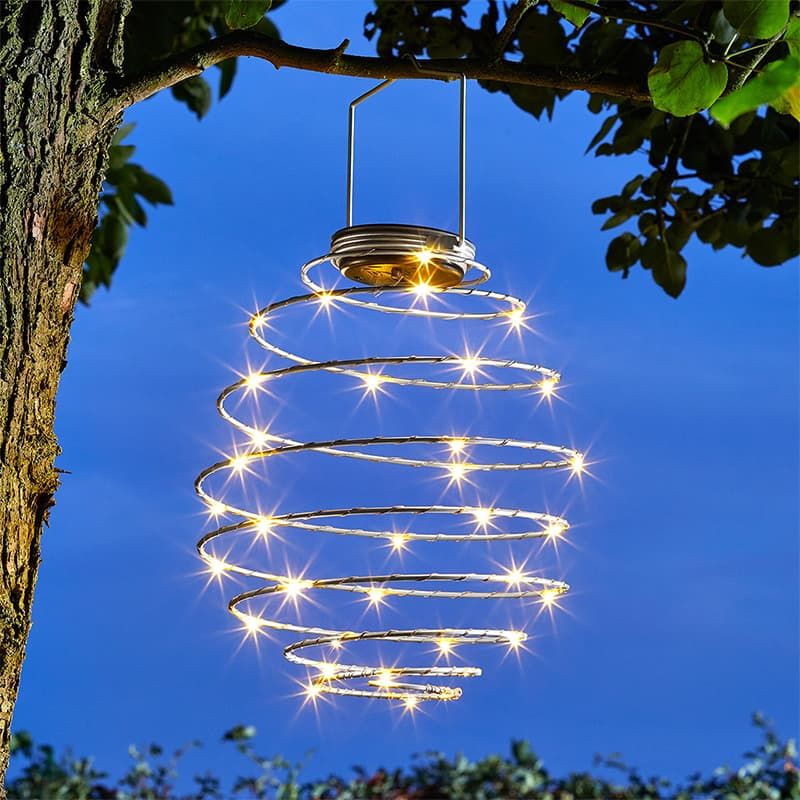 SpiraLight Hanging Solar Lantern