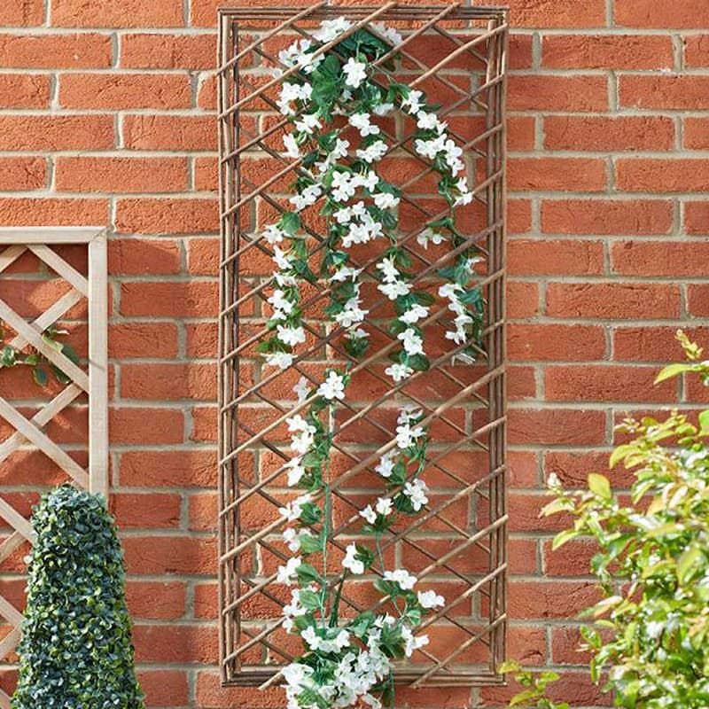 Square Willow Trellis 120 x 45cm