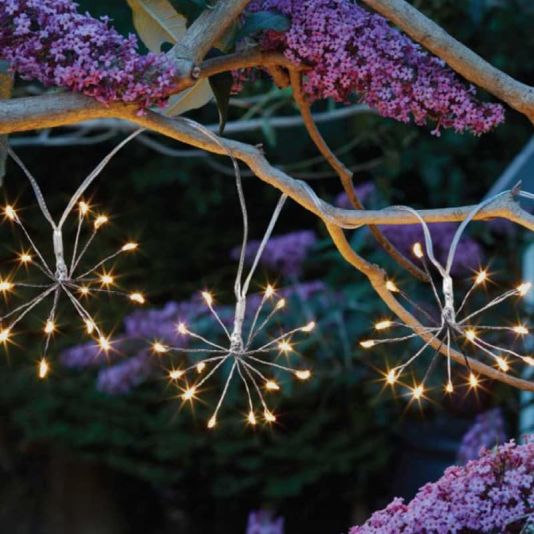 Starburst Solar String Lights