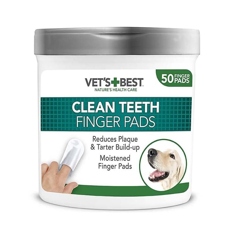 Vet's Best Clean Teeth Finger Pads - 50