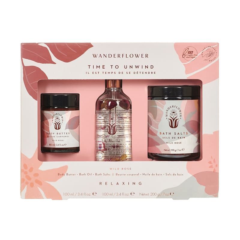 Wanderflower Time to Unwind Gift Set