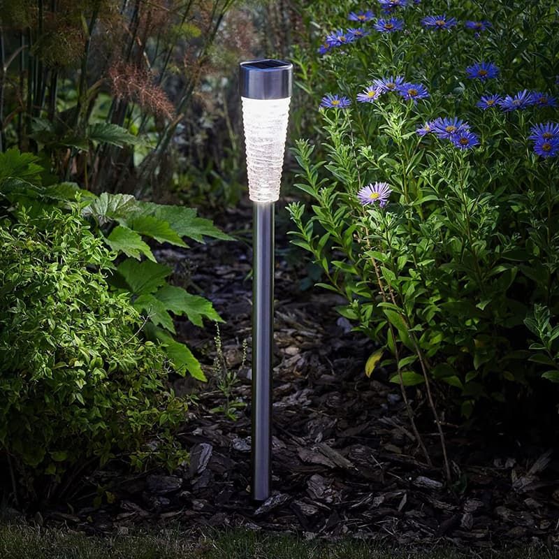 Wave Beacon Garden Stake Solar Light