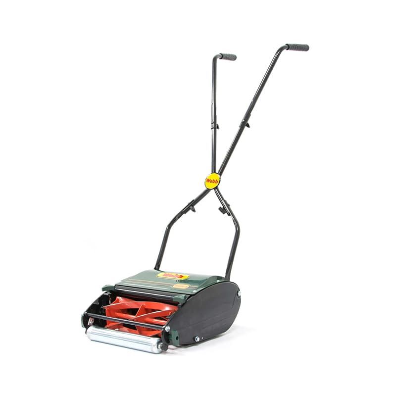 Webb 30cm Hand Push Cylinder Lawn Mower with Roller