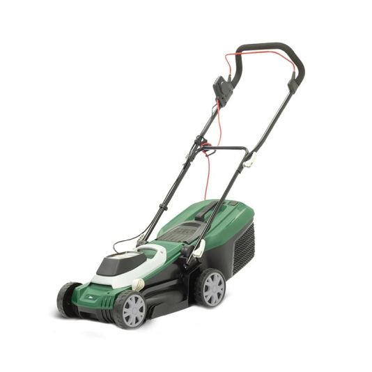 Webb Supreme 33cm Electric Lawnmower with Rear Roller