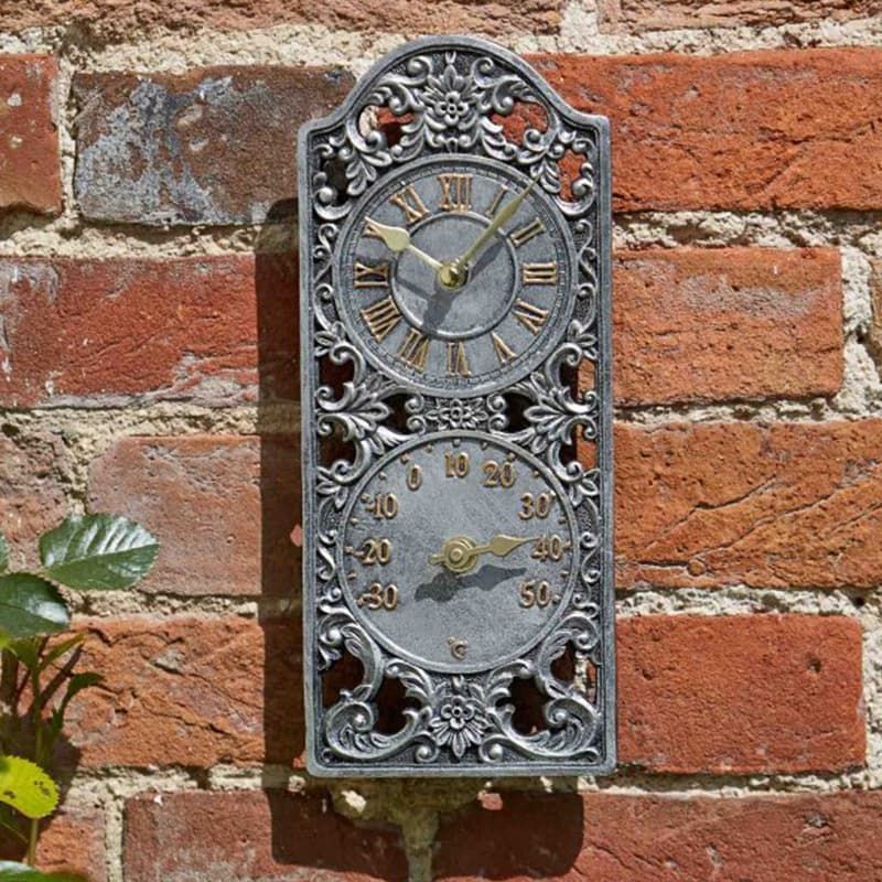 Westminster Wall Clock & Thermometer