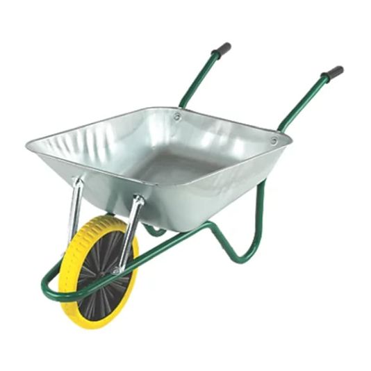 Wheelbarrow with Puncture Proof Wheel - 85 Litres