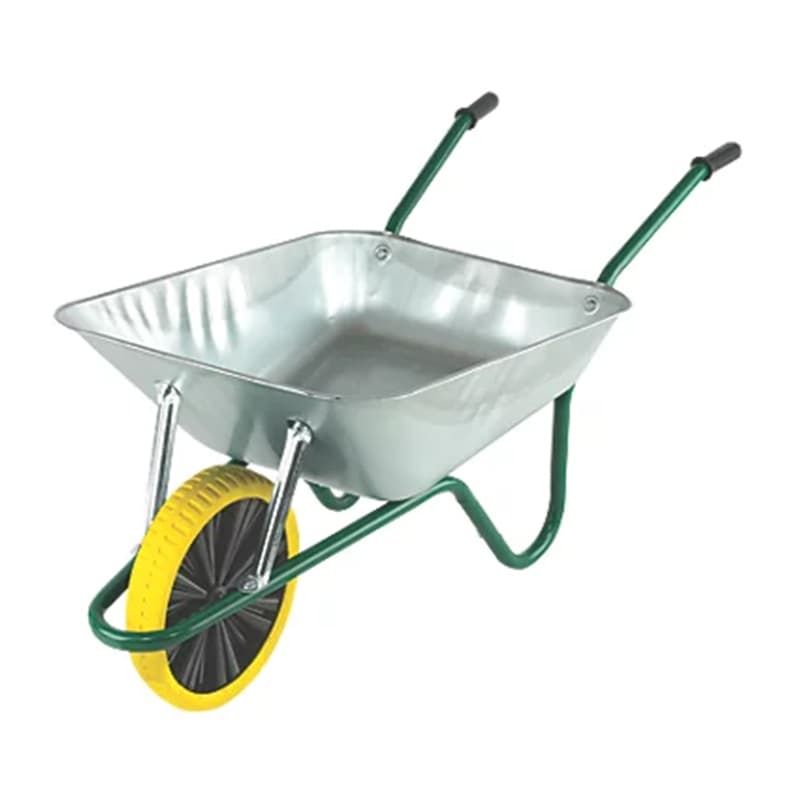 Wheelbarrow with Puncture Proof Wheel - 85 Litres